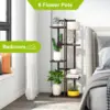 Bamboo Plant Stand for Indoor Outdoor Plants Corner Tall Plant Shelf Holder Shelf Plant Rack Holder Display Rack 5