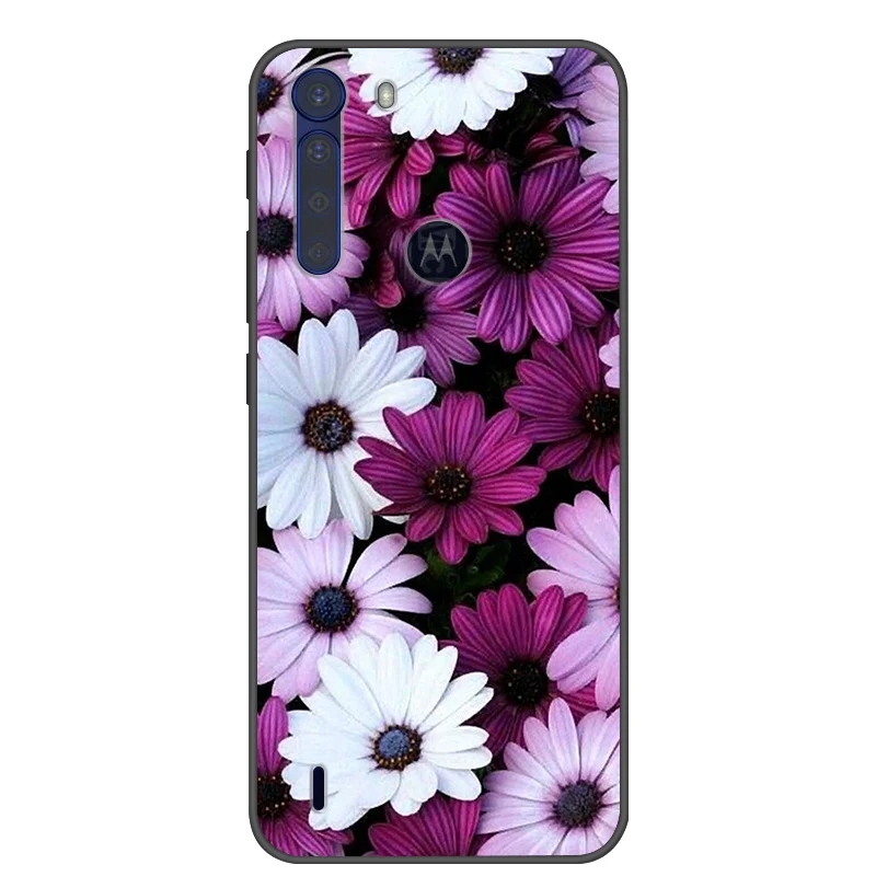 Fashionable Cool Soft Silicone Cover for Motorola One Fusion+ Phone