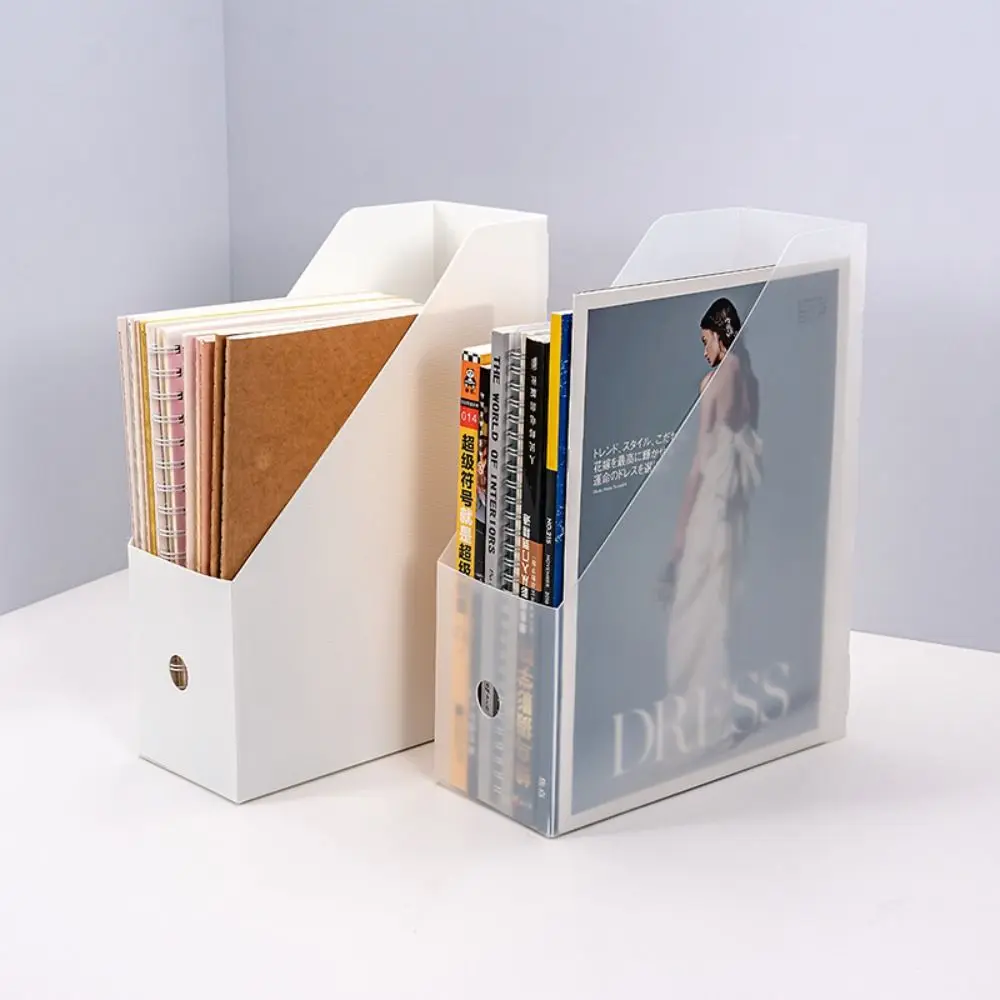Desktop File Folder Book Magazine Holder Desk Document Paper Vertical Storage Organizer Stand Shelf Rack magazine holder