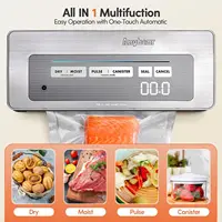 Sealer Machine Powerful Wide Seal Food Sealer with Bags Storage and Build-in Cutter 2