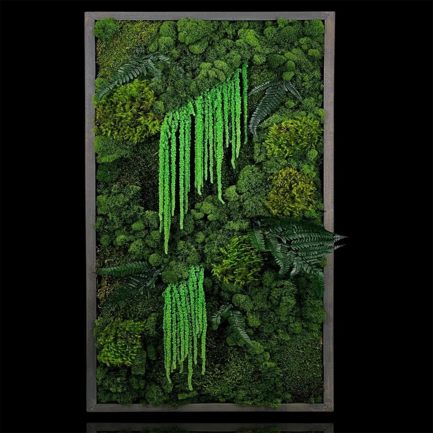 20g/200g natürliche grün gefärbte Moos Simulations pflanzen ewiges Leben Moos Garten Wohnkultur Wand Mini Garten Mikro Landschaft acce – Detail 19