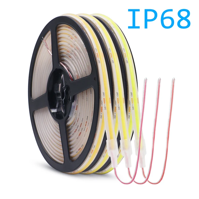 IP68 방수 COB LED 스트립 조명으로 실내외 공간 밝히기
