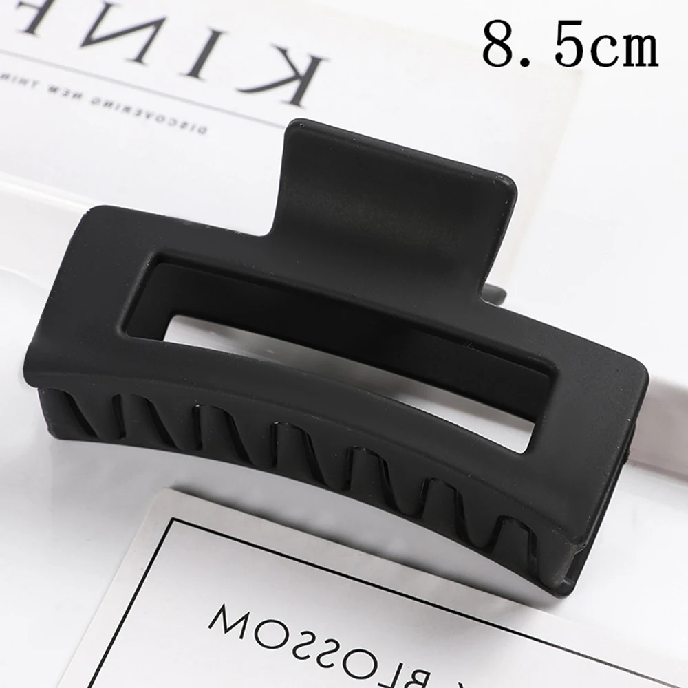 Koreanische Haarklammern aus Kunststoff für Frauen und Mädchen, große Haarspangen, Krabbenklammern, modische Haarschmuck-Accessoires – Detail 15
