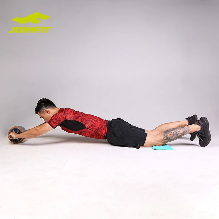 dual ab wheel abdominal exercise rollers set