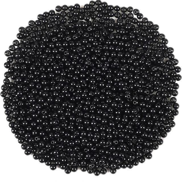 100PCS/lot Mixed Color Fishing Beads Hard Plastic Round Floating Fishing  Beads Diameter 4mm/5mm/6mm/7mm/8mm