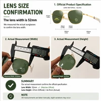 1 pièces/3 pièces pilote mode lunettes hommes Top qualité marque concepteur verre trempé lentille AO pilote mode lunettes pour femmes mâle 4