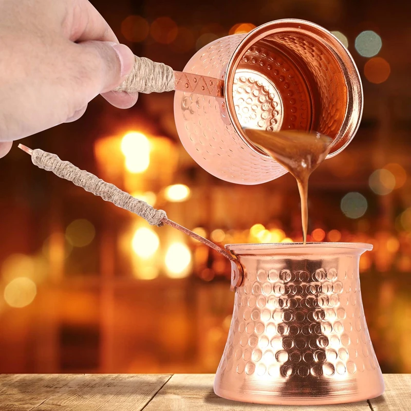 Coffee Turk Turkish Coffee Pot 320Ml Turk Turkish Copper Maker For Cezve Cafeteria coffee pot