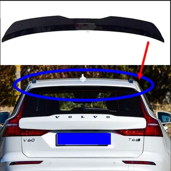 Spoiler sul tetto Per Volvo V60 Spoiler 2011-2022 In Fibra di Carbonio Look ala Ala di Coda spoiler decorativo Parti esterne di Automobile