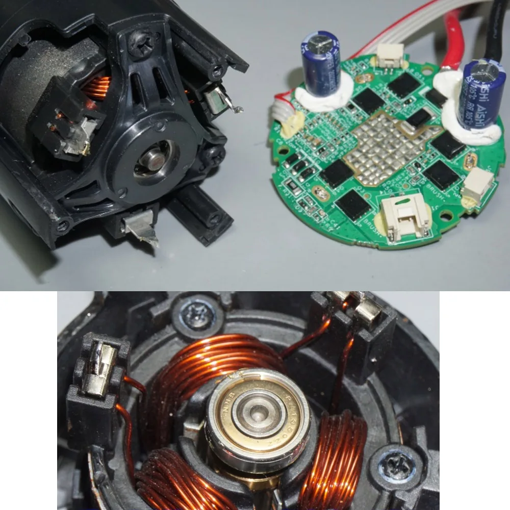 25.2V 350W High Power Three-phase Brushless Fan 120000 RPM Super High Speed Brushless Motor Vacuum Fan 50.2mm Diameter Motor