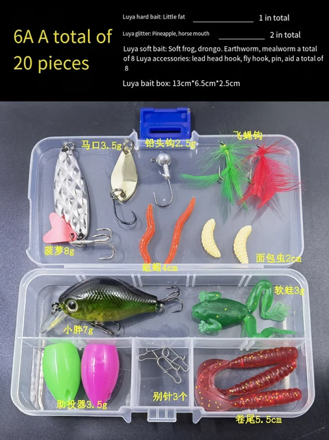 Set Esche Da Pesca Morbide - 8 Pezzi Con Ganci, Per Trota, Salmone E Pesci Grossi - Foto 8