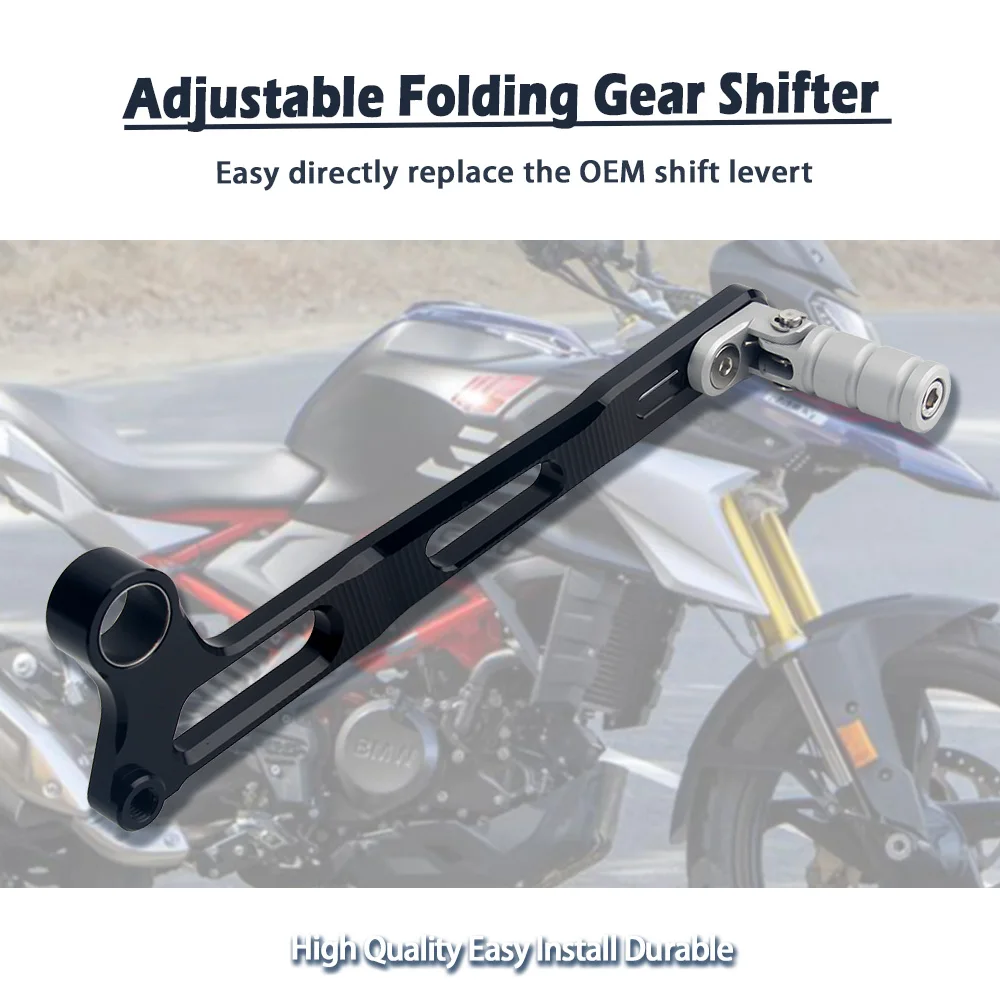 Motorrad verstellbarer Klapp schalthebel Schalt pedal hebel passt für BMW G310gs G310 GS G310 2017 2018 2019 – Detail 14