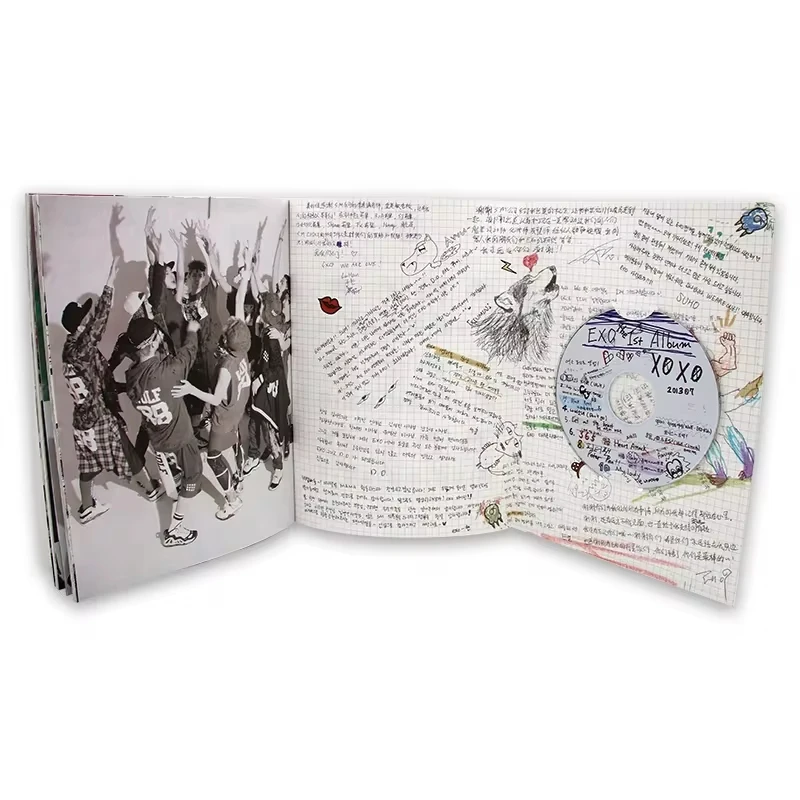 New EXO K XOXO Genuine Original Album Korean Version Wu