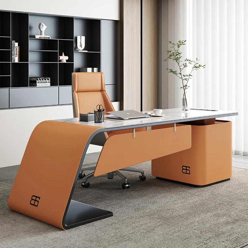 Reception Modern Office Desk Laptop Executive Study Gaming Writing Desk School Standing Escritorio Oficina Luxury Furniture