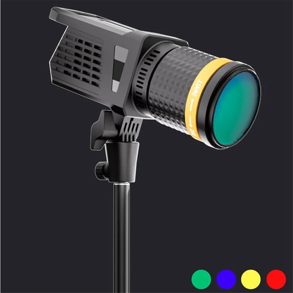 ABIY-40W Photography LED Video Light 3000k-6000k Daylight-Balanced Sun Lamp for Portrait Flash Studio Live EU-PLUG