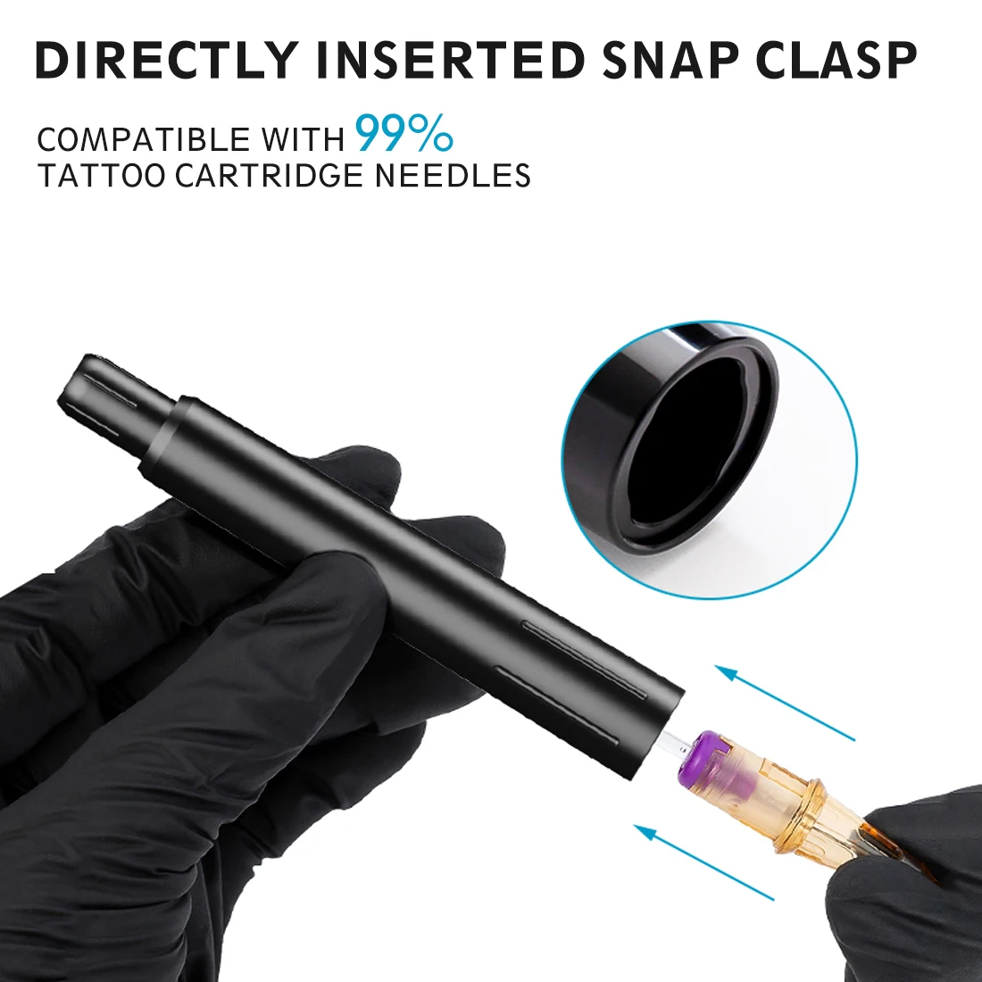 EZ DIY Tattoo Patrone Nadeln Stick Hand Poke Pen Handgemachte Tattoo Stift Kits für Patrone Nadeln Tattoo Zubehör – Detail 4