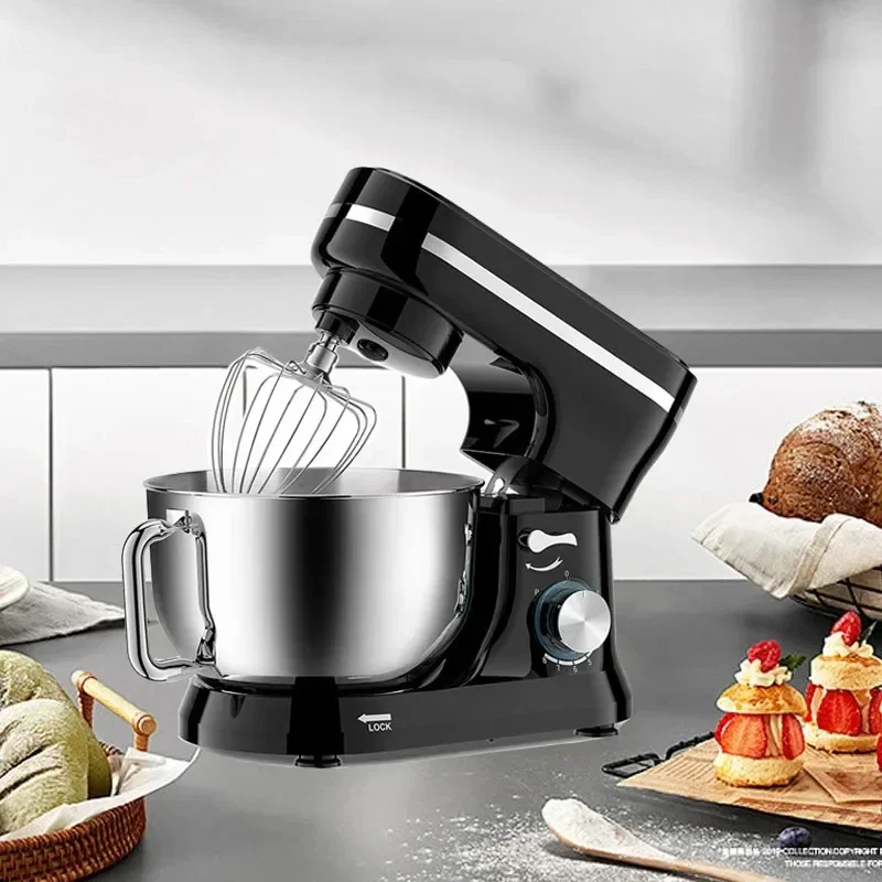 1000W Kitchen Food Stand Mixer Chef Machine Electric Kneading Blender 4.5L 8-Speed Desktop Cream Egg Whisk Food Processor 2