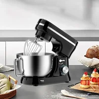 1000W Kitchen Food Stand Mixer Chef Machine Electric Kneading Blender 4.5L 8-Speed Desktop Cream Egg Whisk Food Processor 2