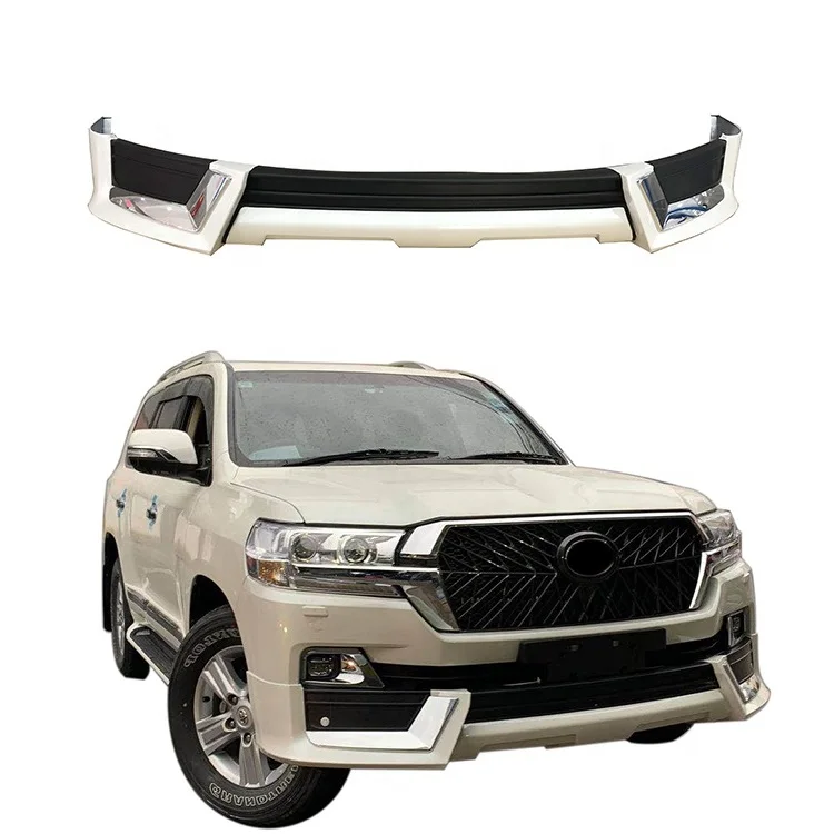 

MAICTOP car trd bumper lips body kit for 2019 land cruiser 200 lc200 front and rear bumper body kits