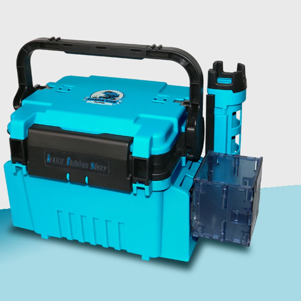 Detachable Fishing Box Rod Stand Partition Fishing Box Barrel Holder  Fishing Box Pole For Opass Meiho Versus Daiwa Fishing Tool