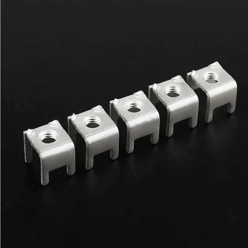 PCB-21B Welding PCB Stamping Terminal M5 4pin U Circuit Board Terminal Post