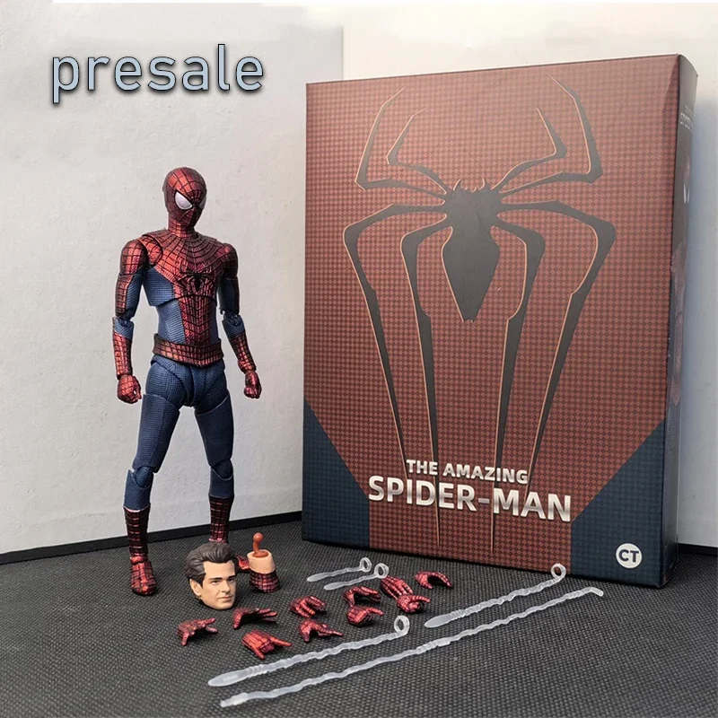 thumbnail image 1 of Figuras de anime de Marvel en existencia Figura de acción de Spiderman Miles Morales Figura de agente SHF Venom Increíble juguete de Spider-Man de Yamaguchi, 1 of 5