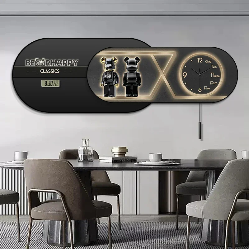 Original Japanese Wall clock Unique Vertical Gothic Kawaii Wall clock Classic Large Reloj De Pared Digital Wall Decoration - Image 2