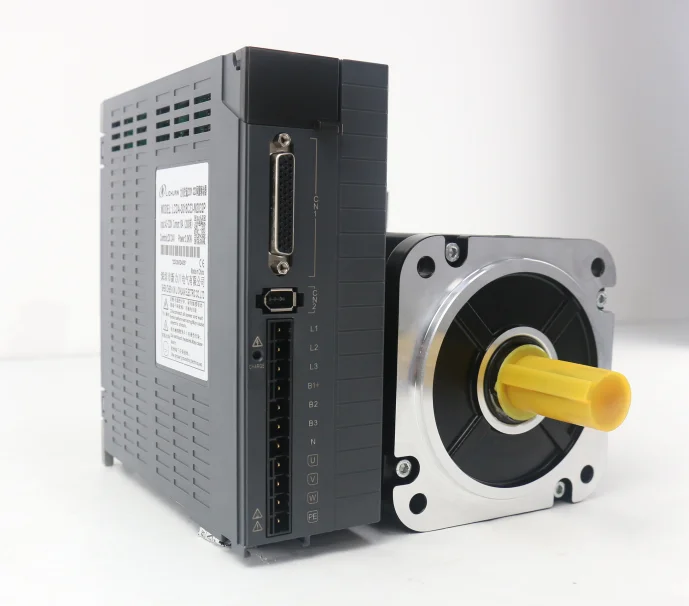 

Lichuan CNC Servo 380V 3.8KW 15Nm 2500RPM 23bit 130mm 3 Phase AC Servo Motor with Driver 130M15025B+M2532P for CNC Machine