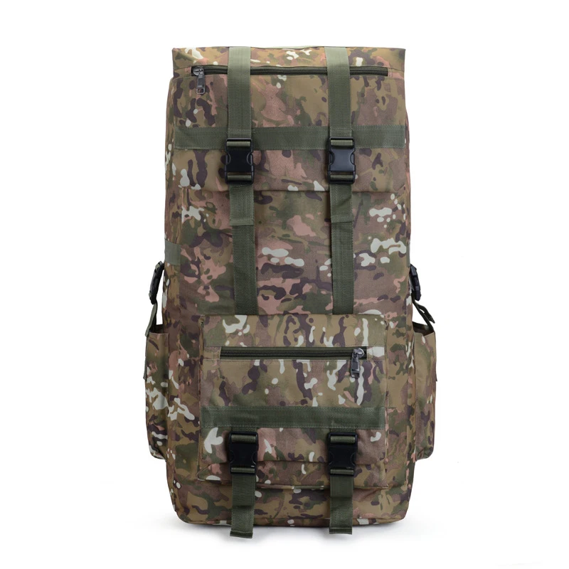 Camo Large Tactical Pack Jumbo Military Backpack Woodland Camouflage  Knapsack