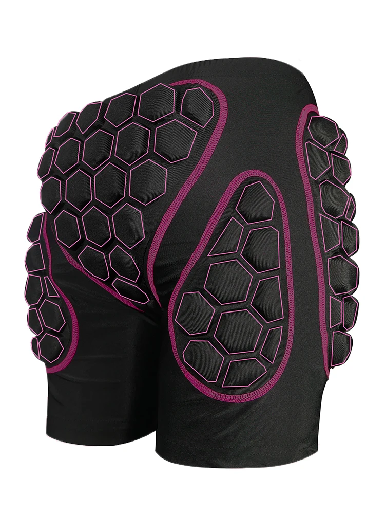 Protective padded shorts 3D protection for girls youth snowboard skate ski for AVIVOR hip butt tailbone