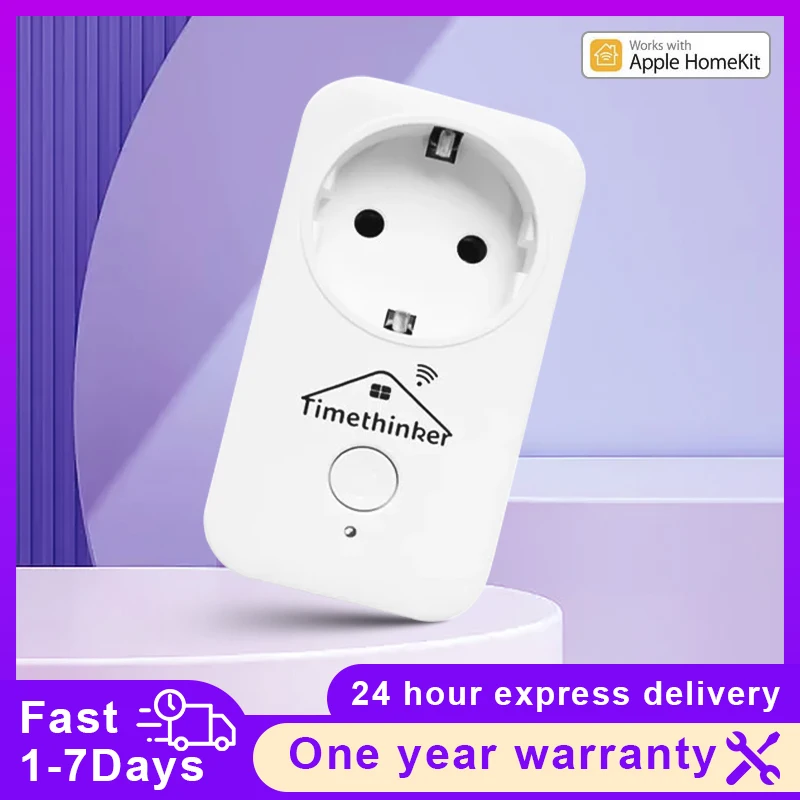 Timethinker Ws2 Smart Wifi Socket Us Eu Homkit Plug Per Apple Homekit Alexa Google Home Siri Voice Remote Control Vstarcam