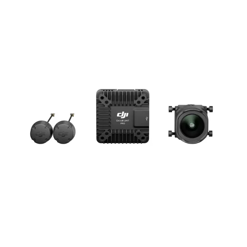 DJI O4 Air Unit Pro FPV installé sur un drone, prêt pour vol FPV 4K60fps