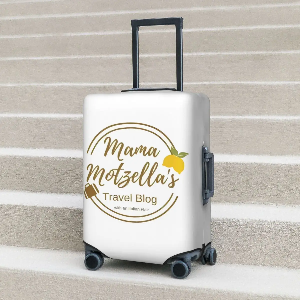 

Mama Travel Suitcase Cover Fashion Cruise Trip Flight Elastic Luggage Accesories Protection