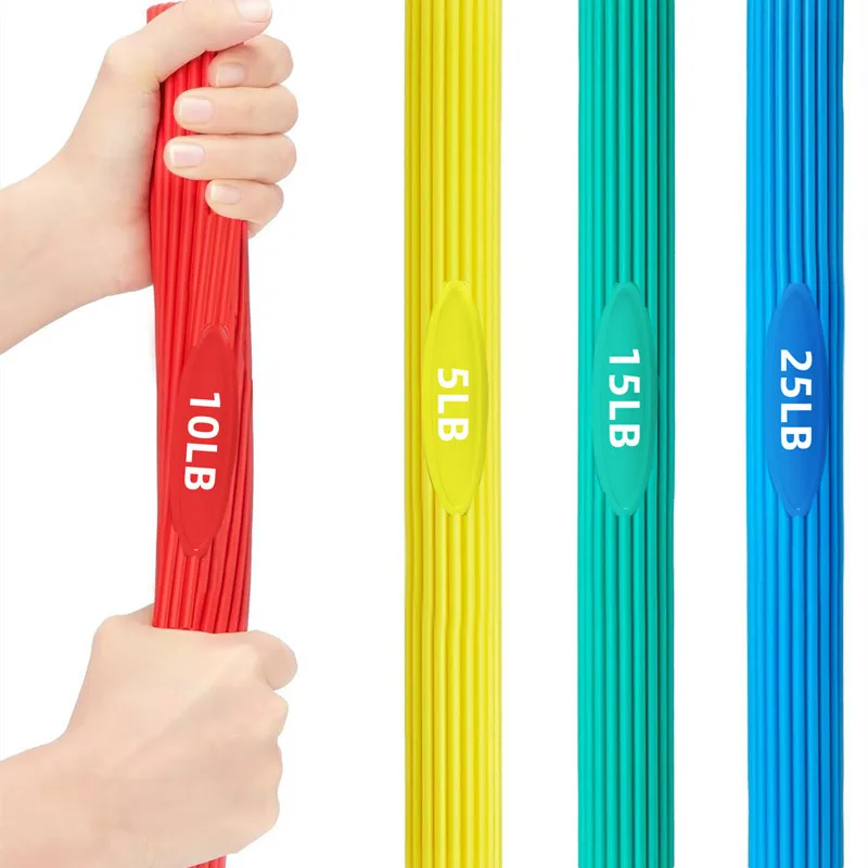 5~25lbs Fitness Grip Stick Rehabilitation Forearm Muscle Training Home Fitness Equipment Physiotherapy Gym Boxing Bodybuilding