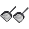 2Pcs Cat Litter Scooper Heavy Duty Plastic Handle Comfort Grip Shovel for Cats Sand Separation Washable Pet Litter Cleaning Tool 4