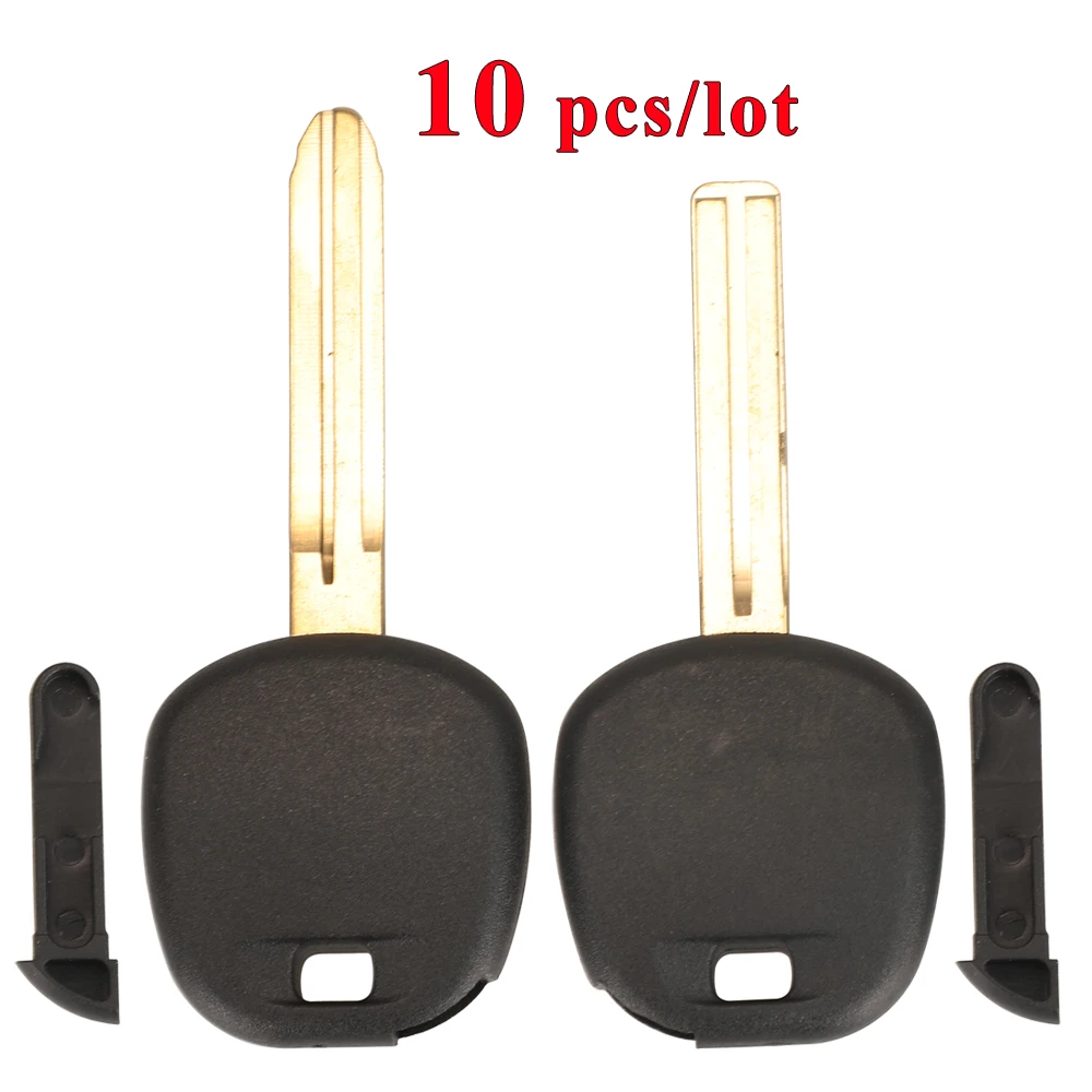Keyforkess 10 pz/lotto chiave di ricambio per Toyota Toyota Corolla Yaris Avensis Transponder Key Shell TOY48/TOY43 Blade No Chip - See5eb2b2df104a1c86610ae6ec1dd13b4