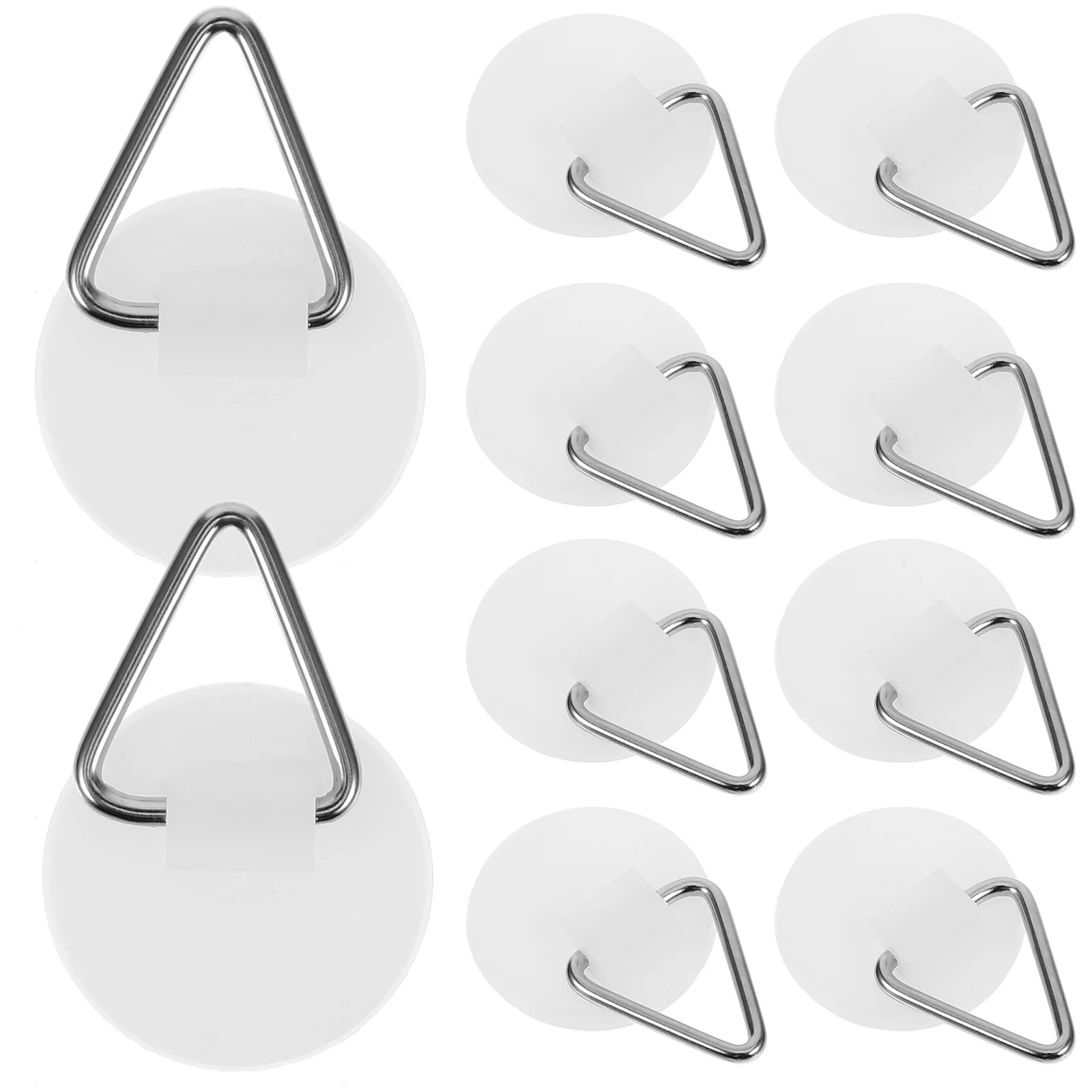 

20 Pcs Invisible Sticky Board Hook Dish Display Holder Coat Hangers Plate Hanging