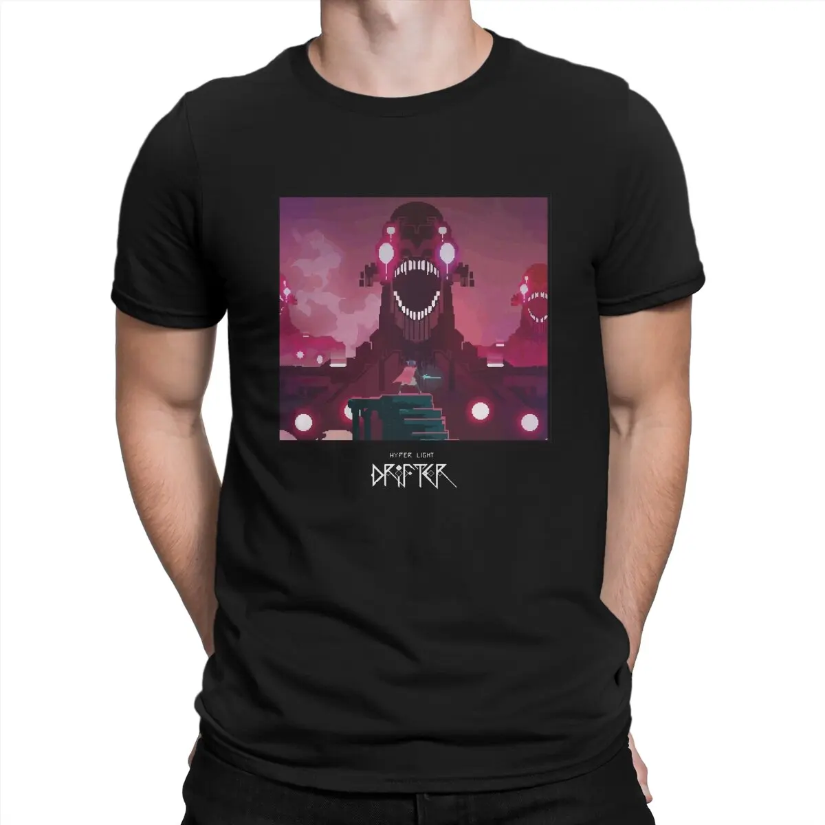 Hyper Light Drifter La Più Recente Maglietta Per Uomo Drifter Girocollo Maglietta Di Base Hip Hop Regali Di Compleanno Streetwear