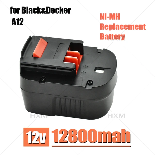 12V Replace for Black and Decker Battery Firestorm FSB12 FS120BX A1712 A12  3.6Ah