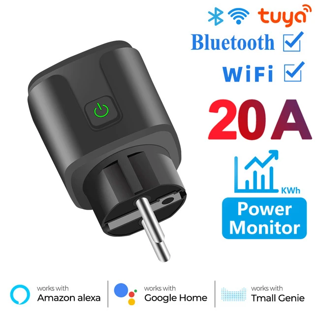 WiFi Smart Plug with Power Monitoring and Voice Control