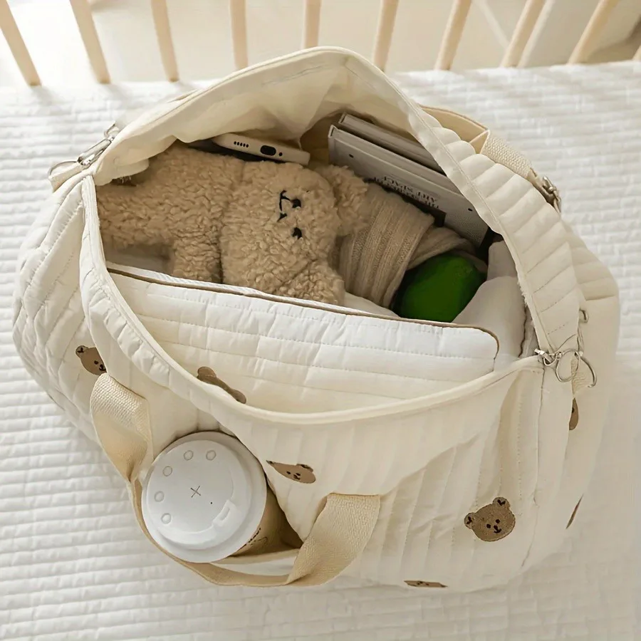 Trending Large Capacity Outdoor Travel Weeknder bolsas de pa&ntilde;ales Babies Mommy Baby Maternity Bag The Diaper Bag