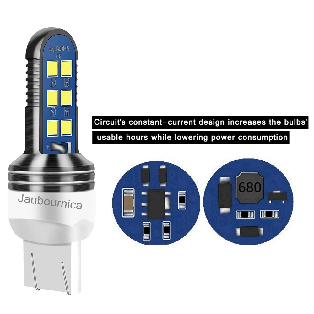 2PCS ο T20 7443 W21/5W 7440 W21W   LED ڵ 극ũ     ڵ    ȣ 12V 24V