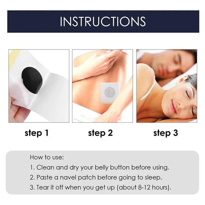 1/3Boxes Sleeping Patch Herbal Extract Insomnia Therapy Medical Plaster Anxiety Soothing Sleep Medicine Stickers Beauty Health