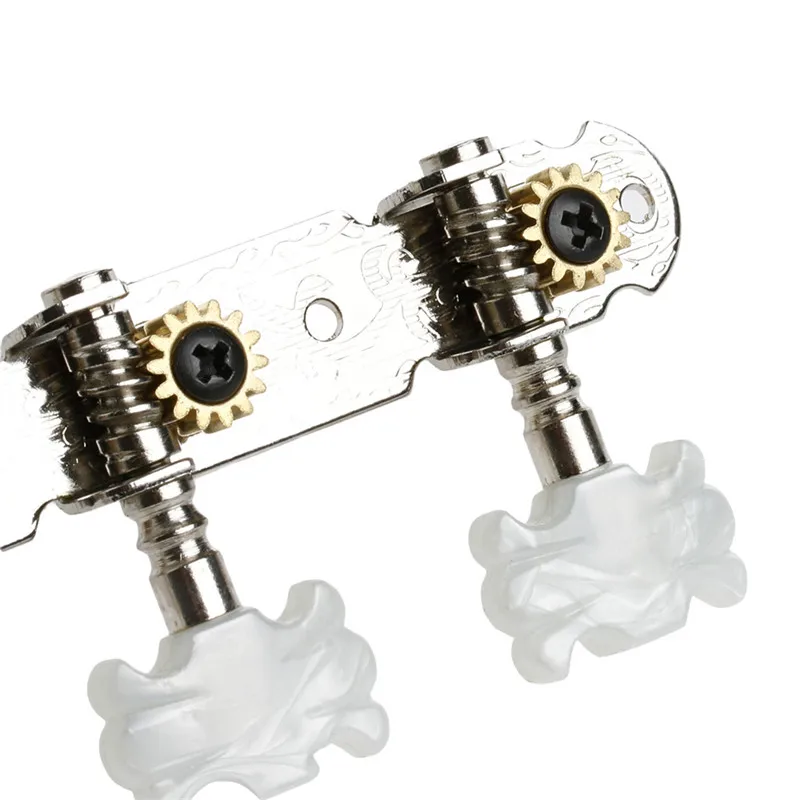 Guitar Tuning Pegs Machine Tuners pair White Machine for Head for Classic Gu