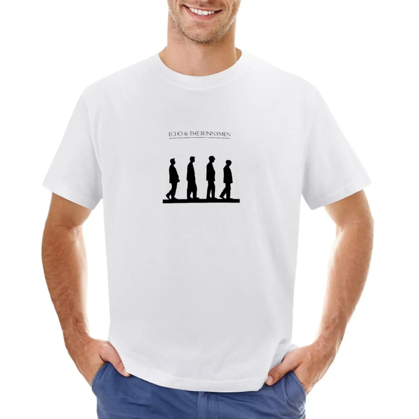 Echo-And-The-Bunnymen-Band, Band, Pop, Vintage, Romance, Echo E The Bunnymen (1)-Gigapixel-Standard-Scale-6_00X T-Shirt