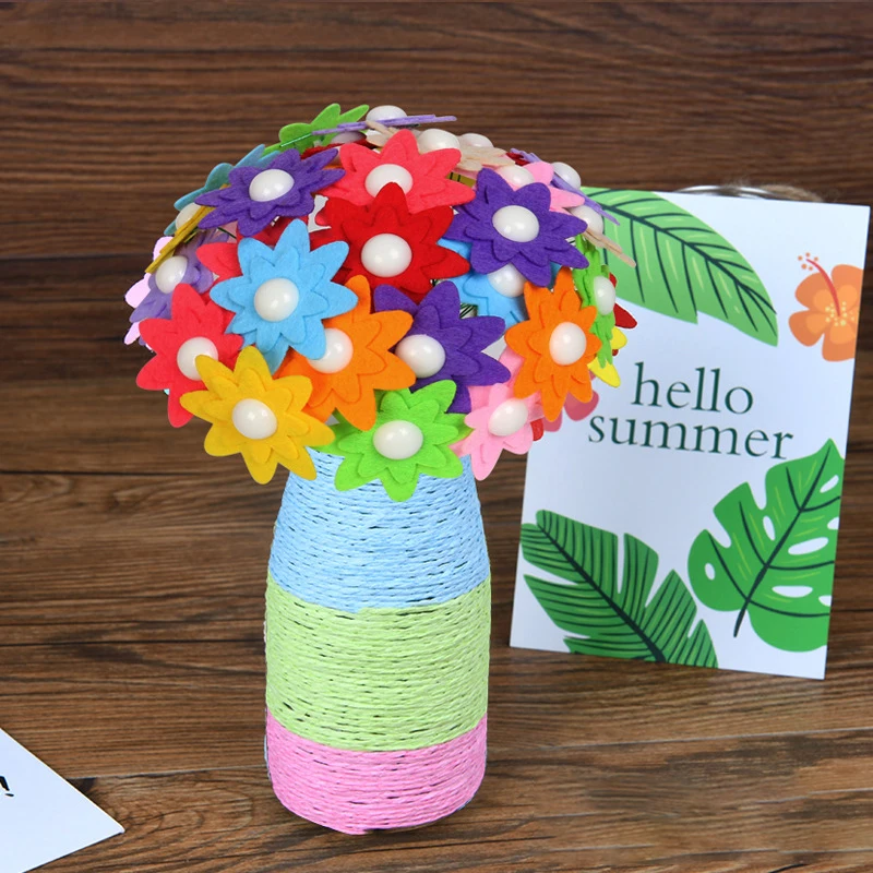 https://ae01.alicdn.com/kf/See5f320bf2494b2a8f54e22a5f6d9e79d/Flower-Craft-Kit-Bouquet-with-Buttons-and-Felt-Flowers-Vase-Art-Toy-Craft-Project-Children-Kid.jpg