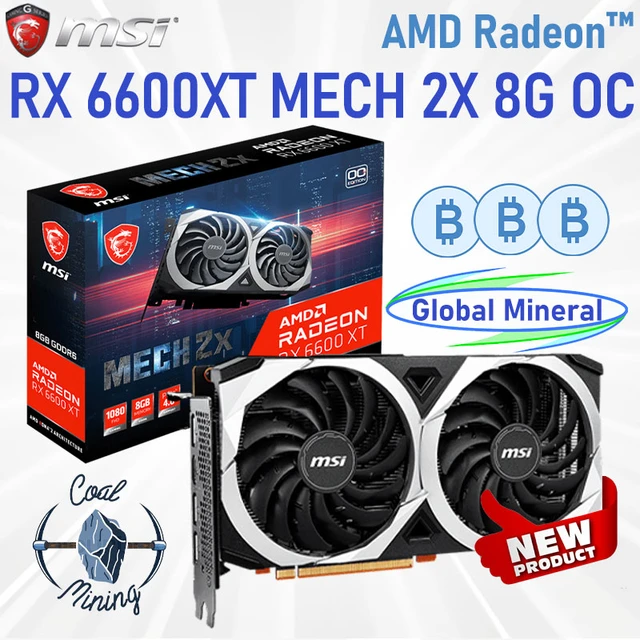 Radeon RX 6600 XT MECH 2X 8G グラフィックスボード