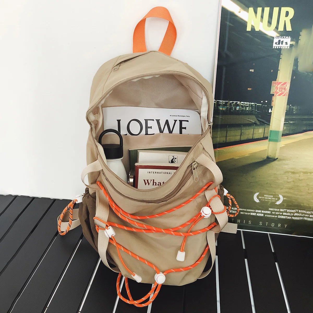 Outdoor Hiking Backpack for Women, Ultra-Lightweight Trekking Backpack for Men, Lightweight Sports Camping Backpack, Cycling Backpack for Couples, Student Small Backpack