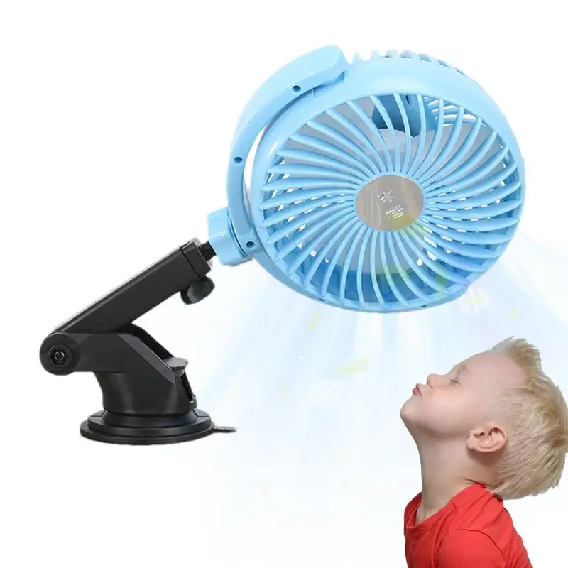 

Mini Fans 3 Speeds Electric Cooling Air Fan USB Powered Small Fan Work Quiet Circulator Fan For Home Auto Rv Vehicles Sedan