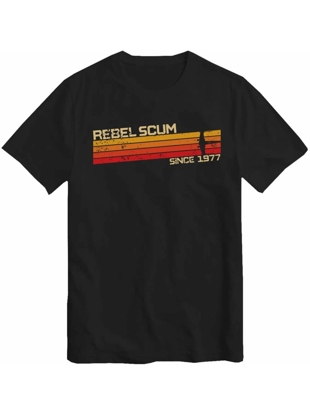 T-Shirt mit klassischen Zitaten aus dem Film „The Rebel“ von 1977 bedruckt. Ganzjährig tragbares Street-Style-Shirt aus reiner Baumwolle für Herren