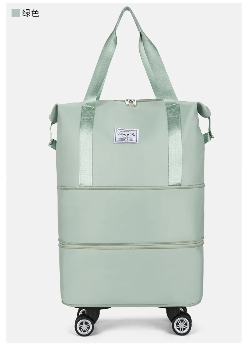 Universal Wheel Student Business Trip Waiting For Birth Storage Bag Waterproof Expandable Duffle Bag Travel Large Capacity